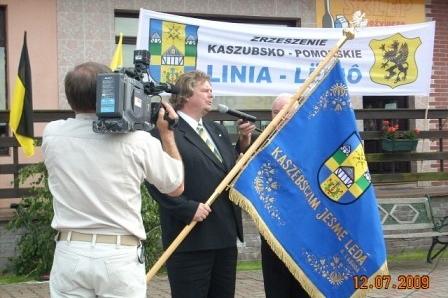 Sztandar dla Zrzeszenia Kaszubsko-Pomorskiego 20.06.2009r.