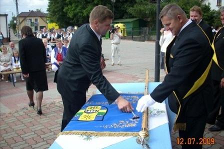 Sztandar dla Zrzeszenia Kaszubsko-Pomorskiego 20.06.2009r.