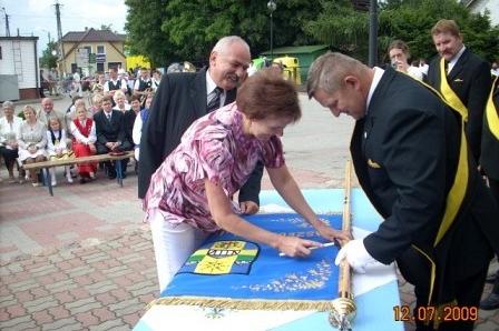 Sztandar dla Zrzeszenia Kaszubsko-Pomorskiego 20.06.2009r.