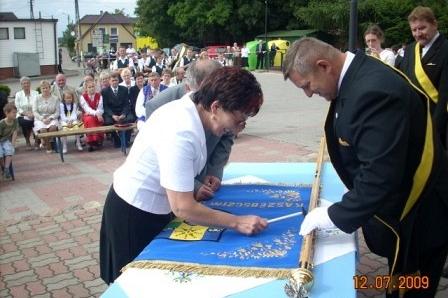 Sztandar dla Zrzeszenia Kaszubsko-Pomorskiego 20.06.2009r.