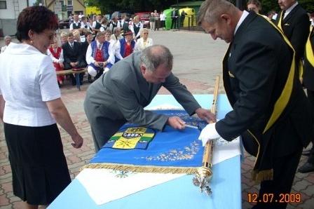 Sztandar dla Zrzeszenia Kaszubsko-Pomorskiego 20.06.2009r.