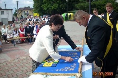 Sztandar dla Zrzeszenia Kaszubsko-Pomorskiego 20.06.2009r.