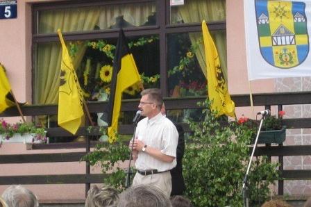 Sztandar dla Zrzeszenia Kaszubsko-Pomorskiego 20.06.2009r.