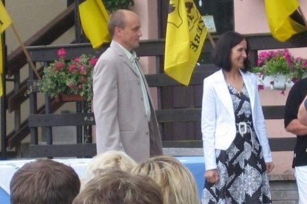 Sztandar dla Zrzeszenia Kaszubsko-Pomorskiego 20.06.2009r.