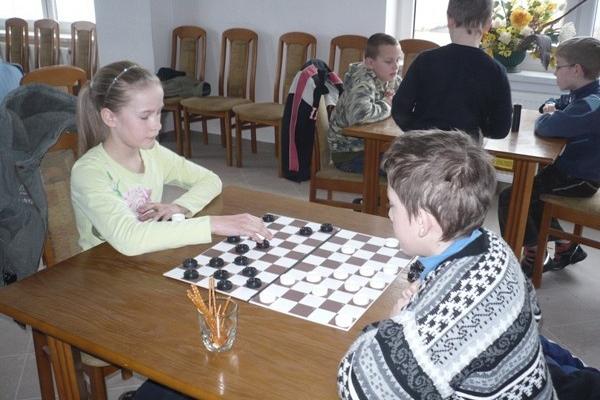 Otwarty Turniej warcabów 100-polowych dla dzieci i młodzieży o Puchar Dyrektora GDK 04.02.2009r.