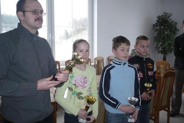 Otwarty Turniej warcabów 100-polowych dla dzieci i młodzieży o Puchar Dyrektora GDK 04.02.2009r.