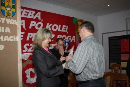 III Mistrzostwa Gminy Linia w Szachach 11.11.2009r.