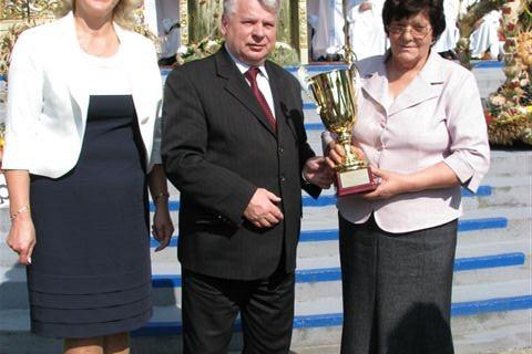 Puchar Marszałka Senatu - Bogdana Borusewicza dla Gminy Linia 12.10.2010r.
