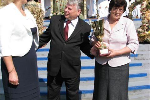Puchar Marszałka Senatu - Bogdana Borusewicza dla Gminy Linia 12.10.2010r.