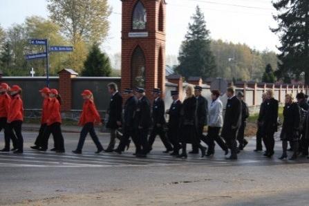 90-lecie OSP Strzepcz i poświęcenie nowego samochodu ratowniczo-gaśniczego 23.10.2010r.