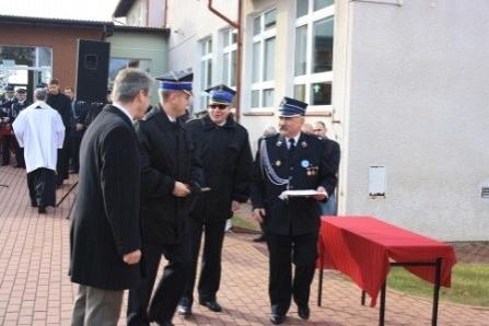 90-lecie OSP Strzepcz i poświęcenie nowego samochodu ratowniczo-gaśniczego 23.10.2010r.