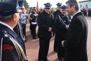 90-lecie OSP Strzepcz i poświęcenie nowego samochodu ratowniczo-gaśniczego 23.10.2010r.