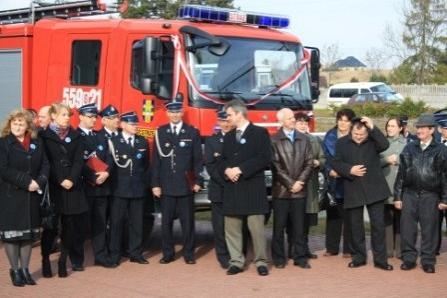 90-lecie OSP Strzepcz i poświęcenie nowego samochodu ratowniczo-gaśniczego 23.10.2010r.