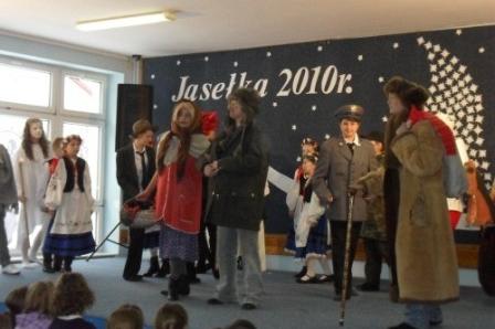 XV Gminny Przegląd Zespołów Kolędniczych i Jasełkowych 18.12.2010r.