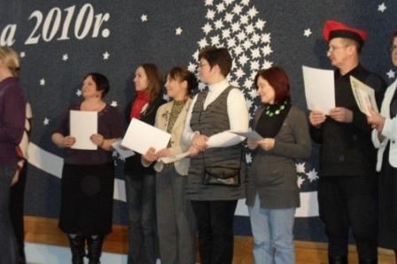 XV Gminny Przegląd Zespołów Kolędniczych i Jasełkowych 18.12.2010r.