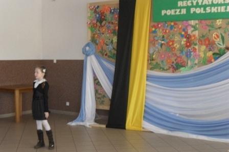 Gminny konkurs recytatorski Poezji Polskiej 08.03.2011r.