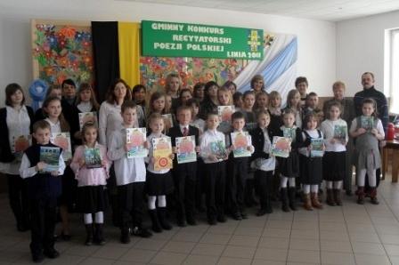 Gminny konkurs recytatorski Poezji Polskiej 08.03.2011r.