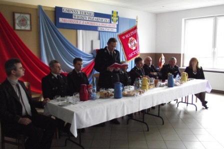 Gminy Turniej Wiedzy Pożarniczej ,,Młodzież zapobiega pożarom
