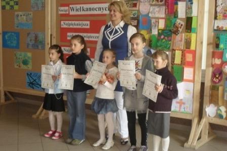 Podsumowanie Konkursów Wielkanocnych oraz  Międzynarodowego Konkursu Plastycznego ,,Zawsze Zielono, Zawsze niebiesko