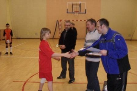 Feryjny Turniej w Halowej Piłce Nożnej - Strzepcz 18.01.2011r.