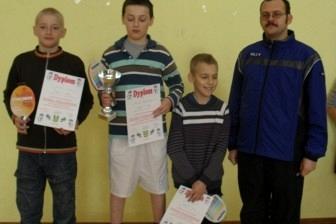 Feryjny Turniej w Tenisie Stołowym - Strzepcz 19.01.2011r.