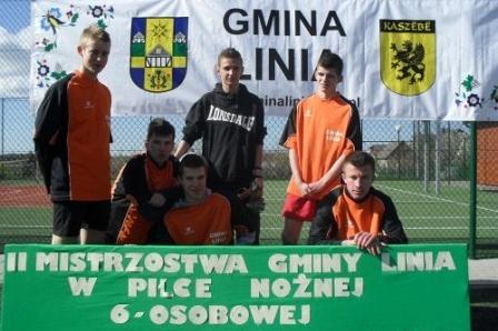 II Mistrzostwa Gminy Linia w Piłce Nożnej 6-osobowej, rocznik 1996 i starsi 02-03.05.2011r.