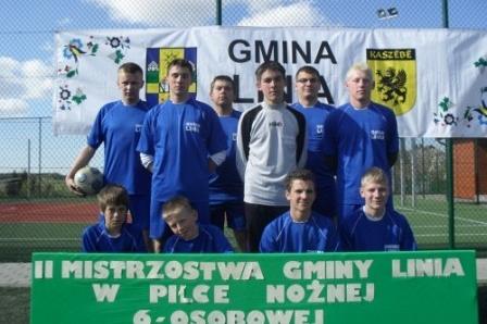 II Mistrzostwa Gminy Linia w Piłce Nożnej 6-osobowej, rocznik 1996 i starsi 02-03.05.2011r.