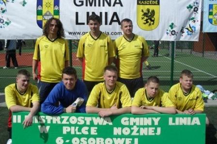 II Mistrzostwa Gminy Linia w Piłce Nożnej 6-osobowej, rocznik 1996 i starsi 02-03.05.2011r.
