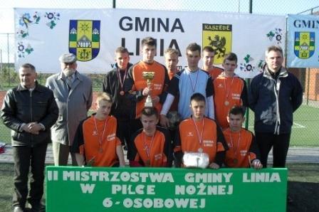 II Mistrzostwa Gminy Linia w Piłce Nożnej 6-osobowej, rocznik 1996 i starsi 02-03.05.2011r.