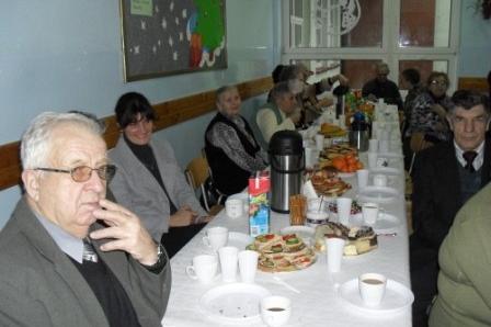 Spotkanie świąteczno-noworoczne seniorów w Strzepczu 11.01.2012r.