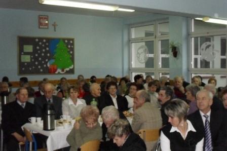 Spotkanie świąteczno-noworoczne seniorów w Strzepczu 11.01.2012r.