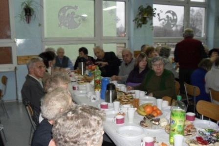 Spotkanie świąteczno-noworoczne seniorów w Strzepczu 11.01.2012r.