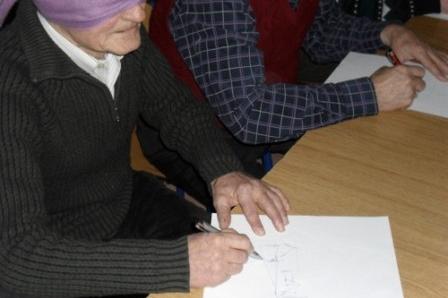 Spotkanie świąteczno-noworoczne seniorów w Strzepczu 11.01.2012r.
