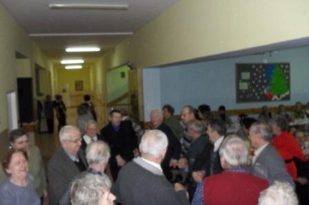 Spotkanie świąteczno-noworoczne seniorów w Strzepczu 11.01.2012r.
