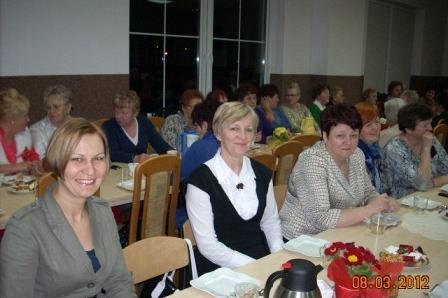 Uroczyste obchody z okazji DNIA KOBIET 08.03.2012r.