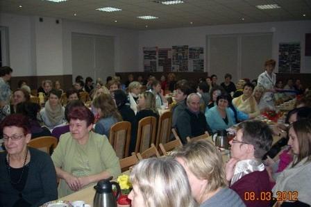 Uroczyste obchody z okazji DNIA KOBIET 08.03.2012r.