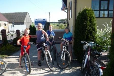 Wycieczka rowerowa - Niepoczołowice 02.05.2012r.