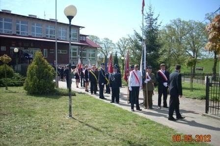 Uroczyste obchody zakończenie II Wojny Światowej 08.05.2012r.