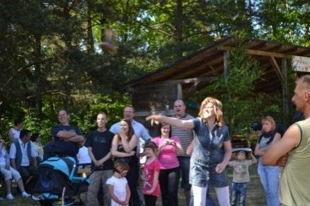 Rodzinny festyn sportowo - rekreacyjny w Smażynie 27.05.2012r.
