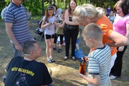 Rodzinny festyn sportowo - rekreacyjny w Smażynie 27.05.2012r.