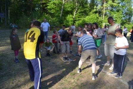 Rodzinny festyn sportowo - rekreacyjny w Smażynie 27.05.2012r.