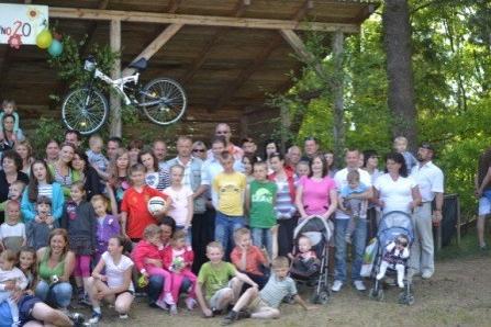 Rodzinny festyn sportowo - rekreacyjny w Smażynie 27.05.2012r.