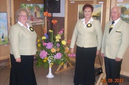 Otwarcie wystawy poplenerowej (16-22 sierpnia) 24.09.2012r.
