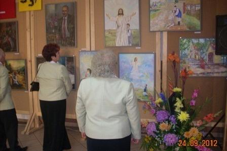 Otwarcie wystawy poplenerowej (16-22 sierpnia) 24.09.2012r.