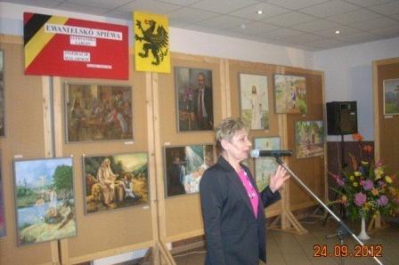 Otwarcie wystawy poplenerowej (16-22 sierpnia) 24.09.2012r.