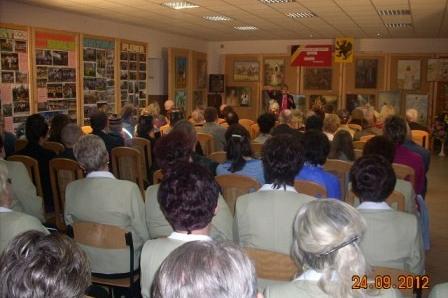 Otwarcie wystawy poplenerowej (16-22 sierpnia) 24.09.2012r.