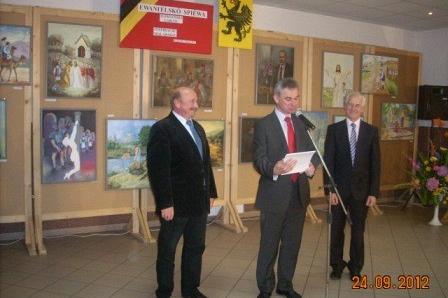 Otwarcie wystawy poplenerowej (16-22 sierpnia) 24.09.2012r.