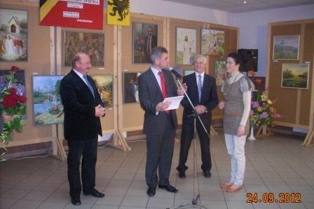 Otwarcie wystawy poplenerowej (16-22 sierpnia) 24.09.2012r.