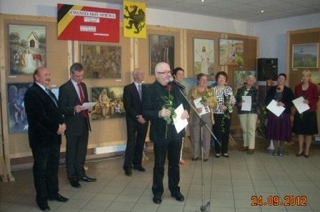 Otwarcie wystawy poplenerowej (16-22 sierpnia) 24.09.2012r.