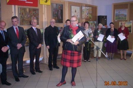 Otwarcie wystawy poplenerowej (16-22 sierpnia) 24.09.2012r.